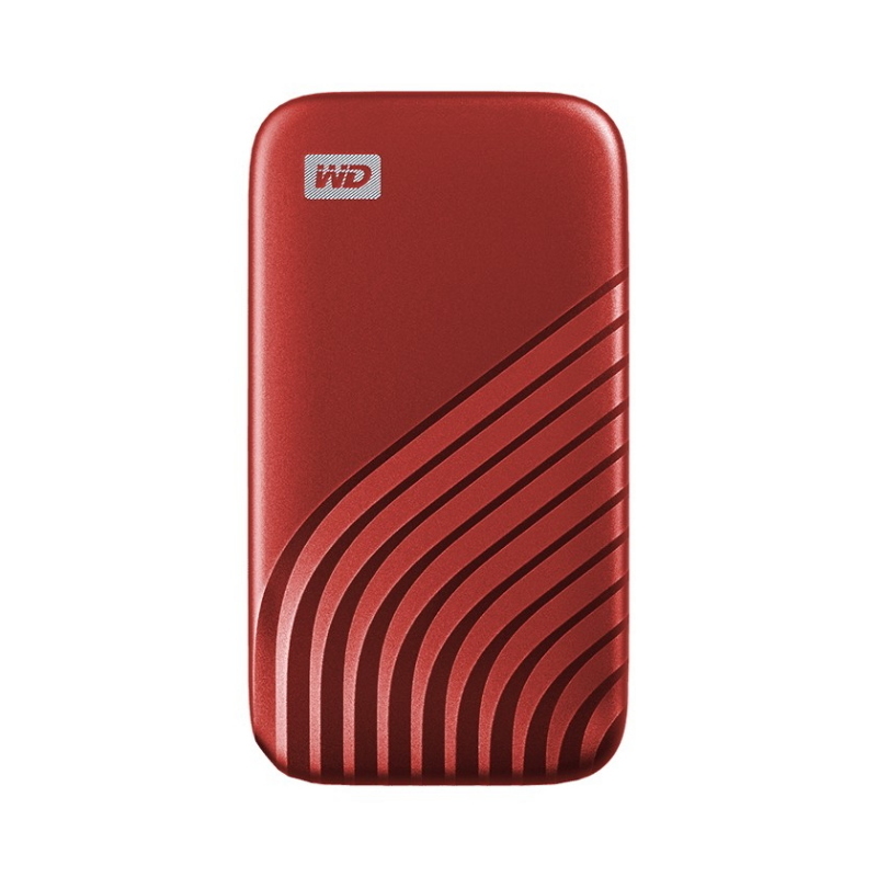 Western digital my passport 2 tb rosso