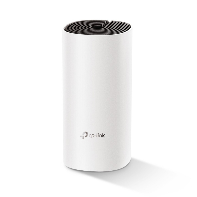 Tp-link deco e4 (1-pack) dual-band (2.4 ghz/5 ghz) wi-fi 5 (802.11ac) bianco, grigio interno