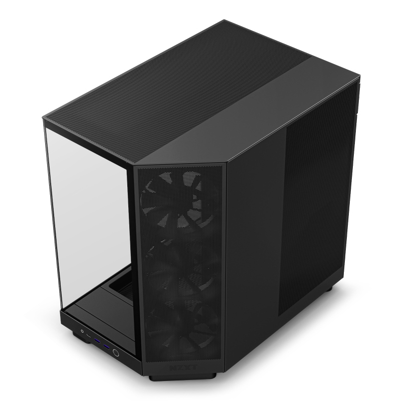 Nzxt Nero H6 Flusso D'aria A Torre Centrale (Atx, Matx, Mini-Itx), Case Pc, - Immagine 6