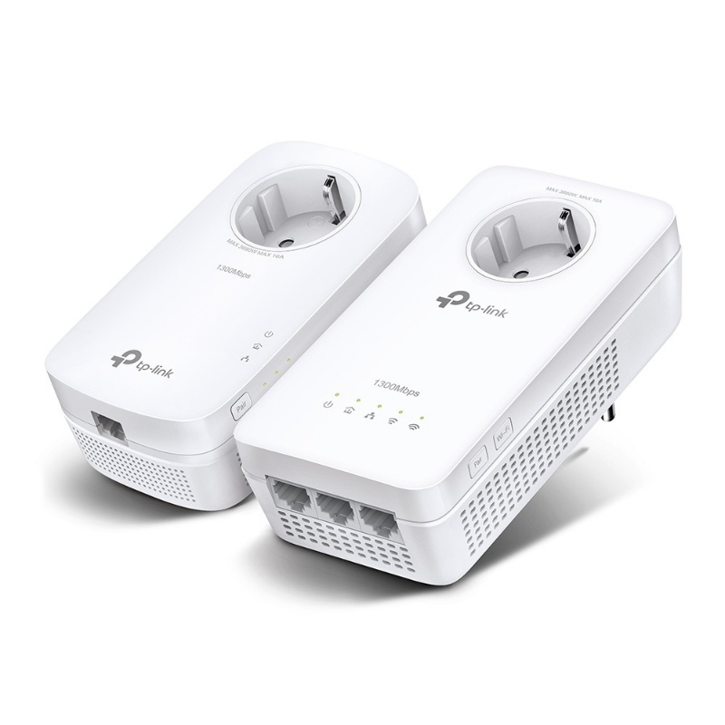 Tp-link tl-wpa1300p kit 1300 mbit/s collegamento ethernet lan wi-fi bianco 2 pz - Immagine 4