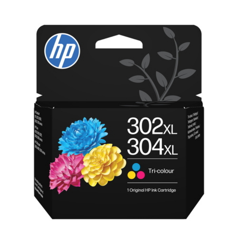 Ho cart ink 302/304xl b7rt8ae x dskjet 11xx 21xx 36xx envy 45xx officejet 38xx,46xx tri colore