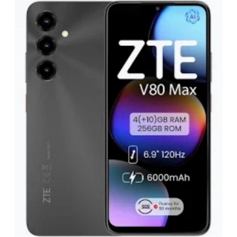 Zte blade v80 max dual sim 6.9 octa core 256gb ram 4gb 4g lte europa stellar black