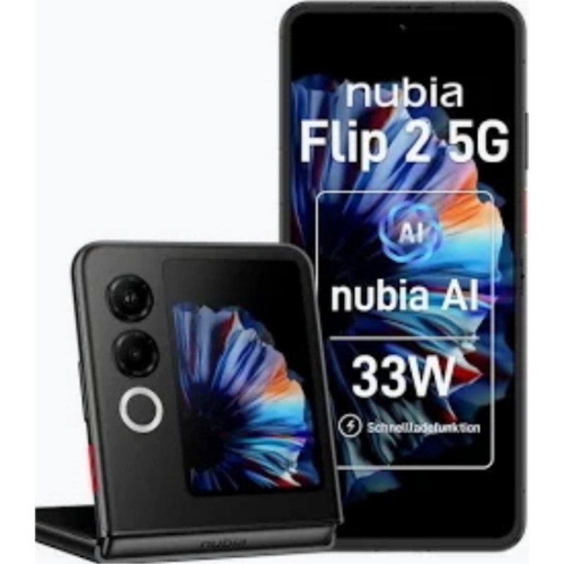 Zte nubia flip 2 5g dual sim 6.9 octa core 256gb ram 8gb 5g europa cosmic black