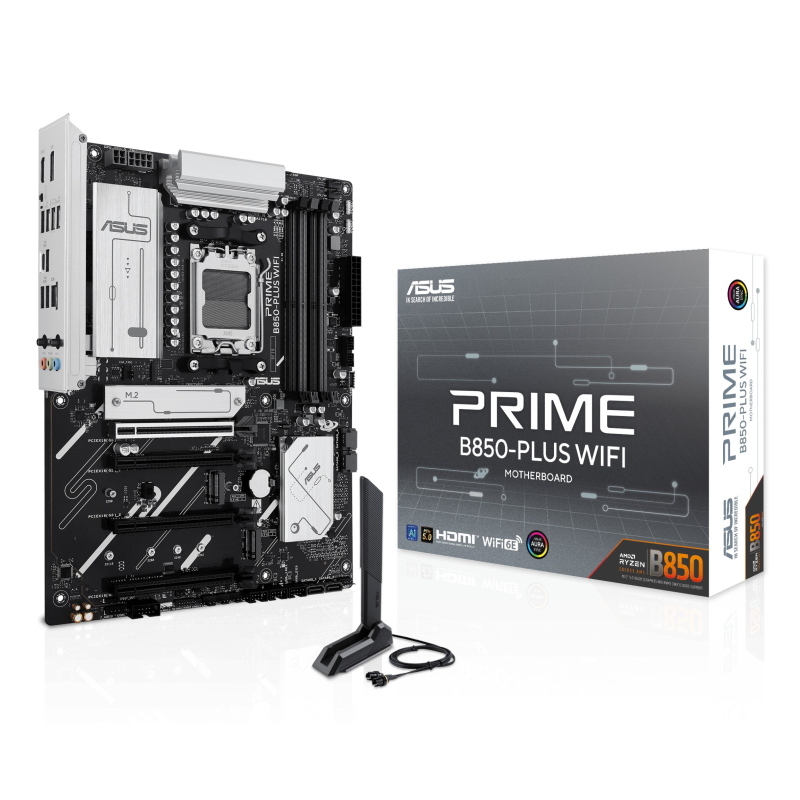 Asus prime b850-plus wifi amd b850 socket am5 atx - Immagine 14
