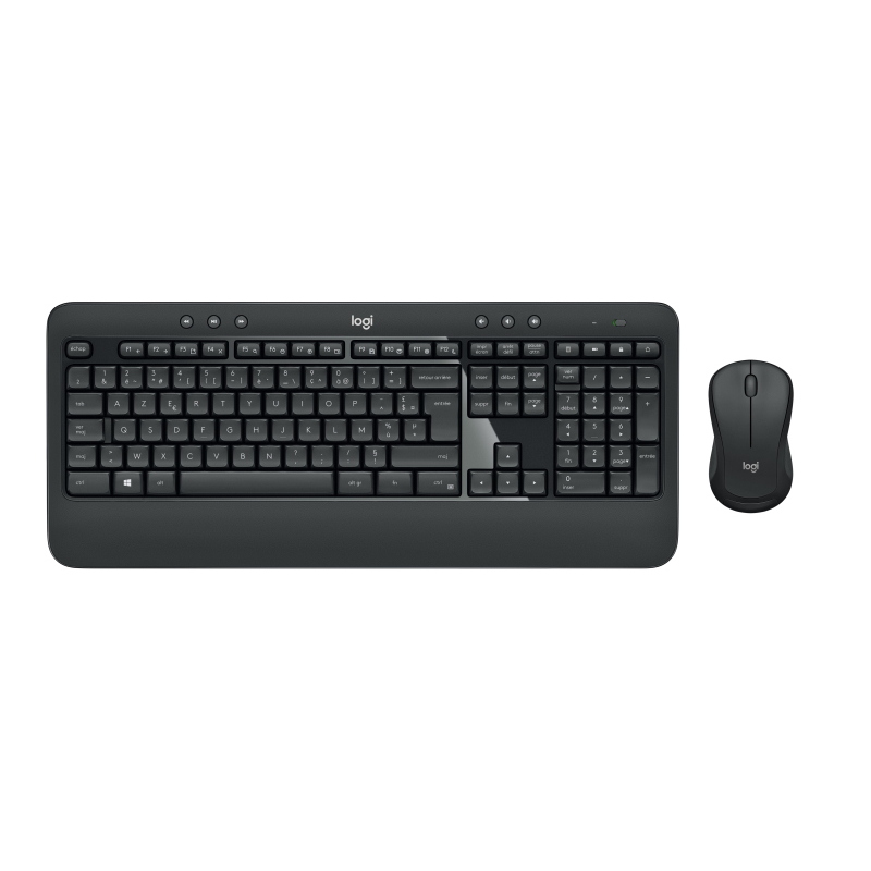 Logitech Nero Kit Di Tastiera E Mouse Wireless Mk540 Advanceda In Belga (Azerty) - Immagine 6