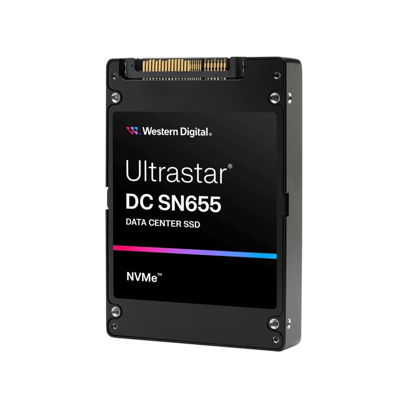 Western digital ultrastar dc sn655 u.3 3,84 tb pci express 4.0 tlc 3d nand nvme