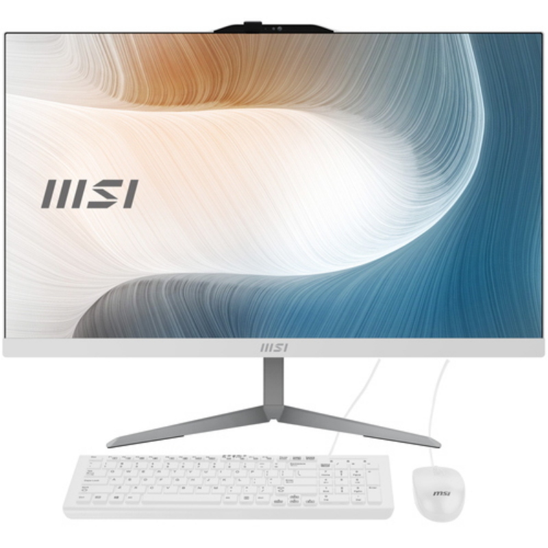 Msi pc aio 23,8 white intel core 5 120u 8gb 512gb ssd win 11 pro