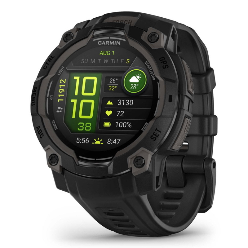 Garmin Nero Smartwatch 010 02936 00 Instinct 3 Black - Immagine 3