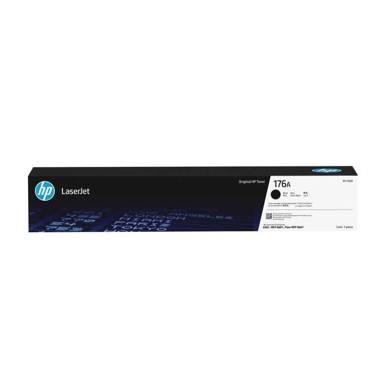 Laserjet cartuccia toner nero originale 176a - Immagine 3