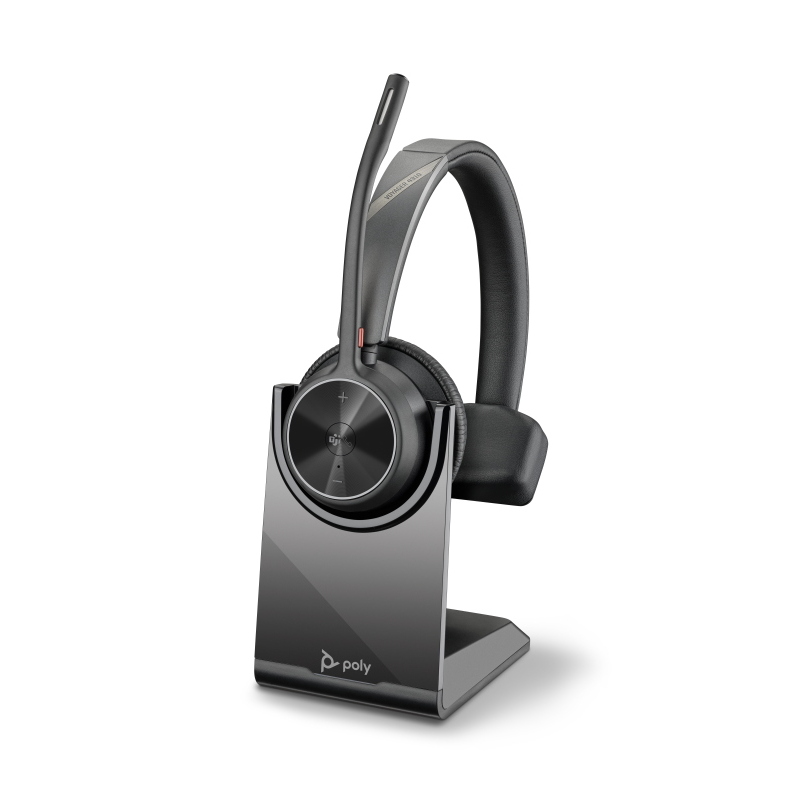 Hp Nero Poly Voyager 4310 (Senza Fili, Usb-A, Team Microsoft), Cuffie Da Ufficio, - Immagine 7