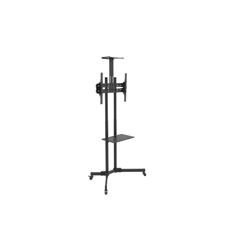 Itb solutions staffa pavimento tv fino 600x400 om07108 load 50kg con ruote