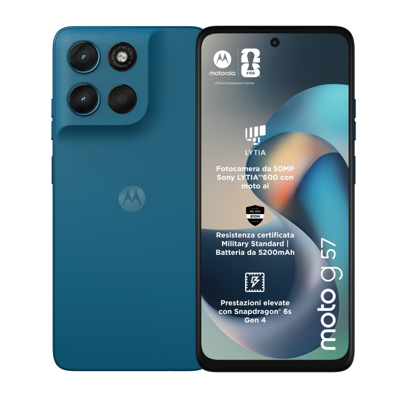 Motorola smartphone moto g57 5g 8+256 corsair green wind