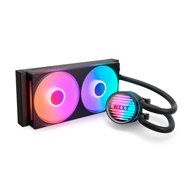 Nzxt Nero Kraken 240 Rgb Liquid Cooler Blk, Raffreddamento Ad Acqua Cpu, - Immagine 4