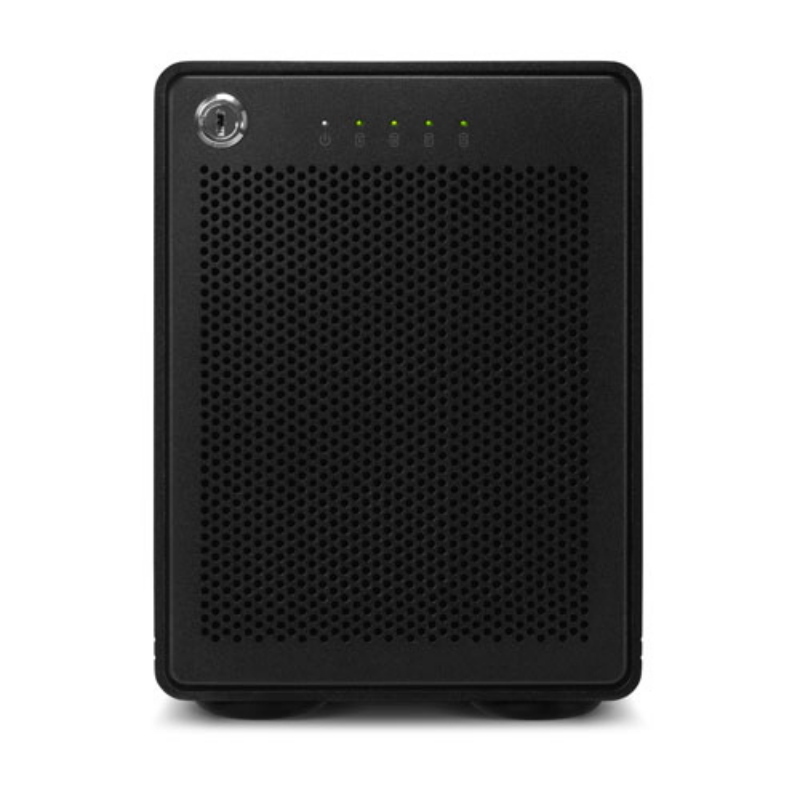 Owc thunderbay 4 raid 5 4-bay externes storage gehäuse mit dual thunderbolt 3 ports für 4x 3,5 zoll hdd oder 4x 2,5 zoll hdd