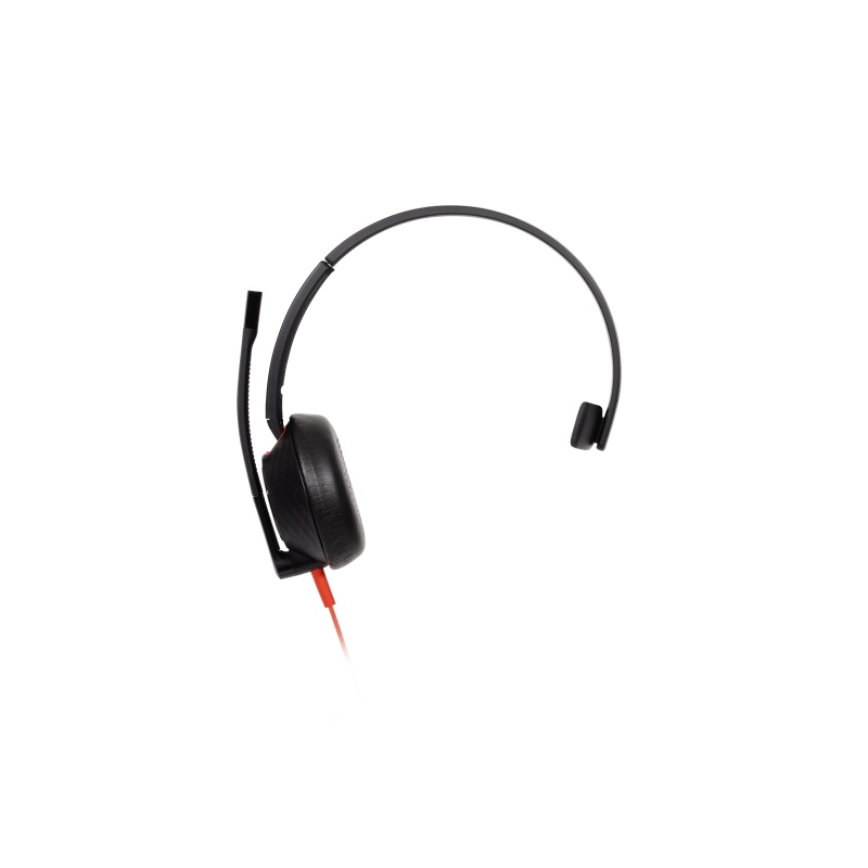 Poly cuffie blackwire 5210 monoaurali usb-c + spinotto da 3,5 mm + adattatore usb-c/a (sfuse) - Immagine 3