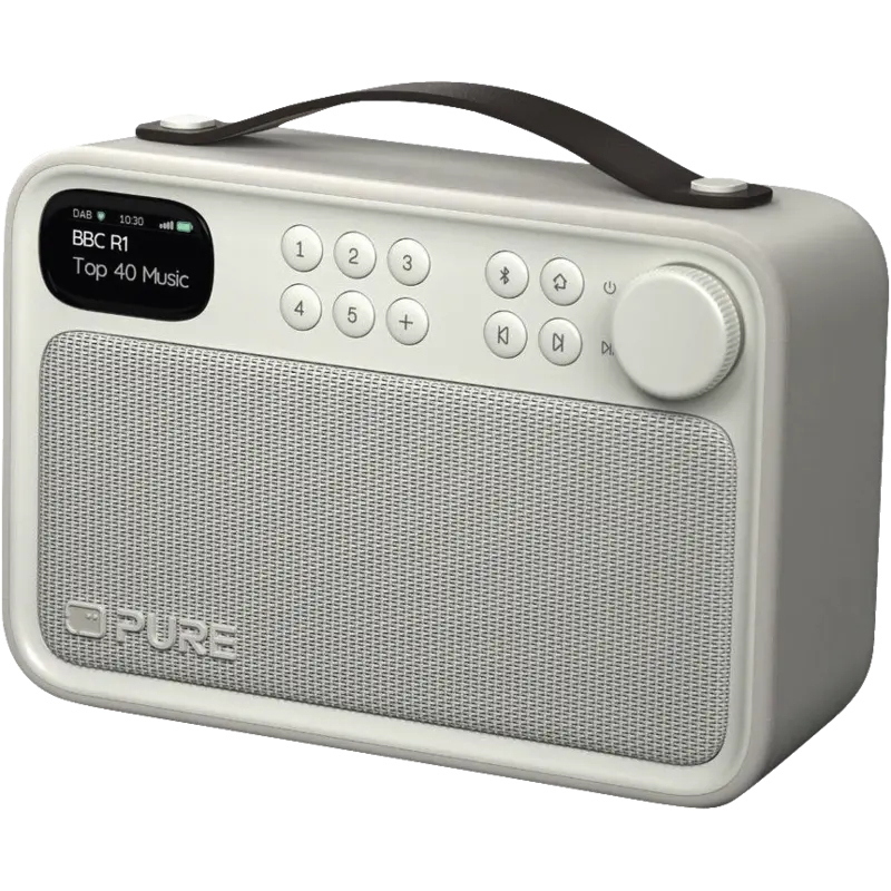 Pure Bianco/Beige Bloom (Dab, Fm, Bluetooth), Radio, - Immagine 3
