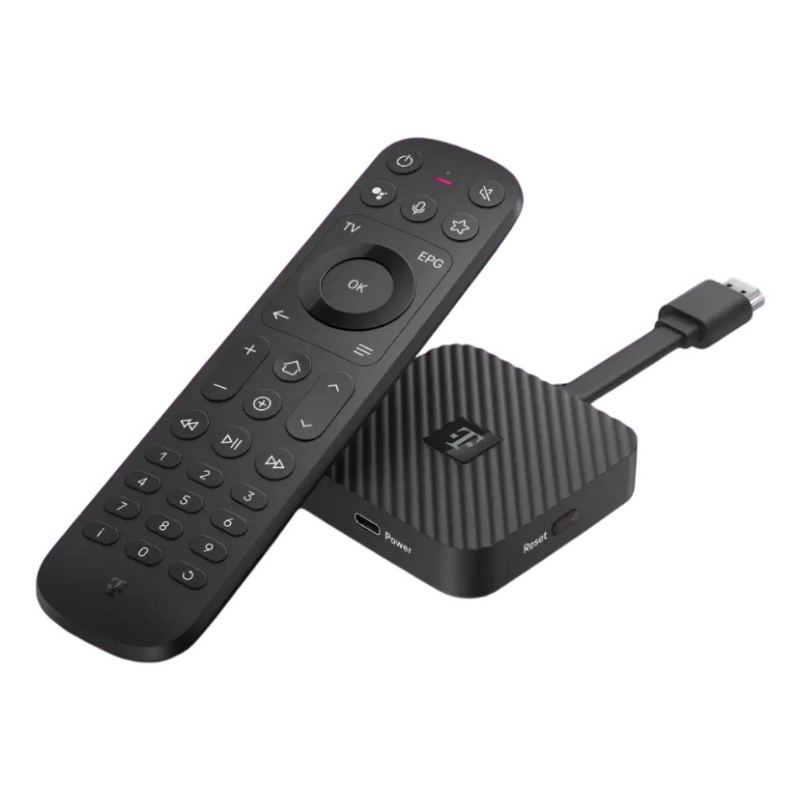 Telekom Nero Magenta Tv Stick (2ª Generazione) (16 Gb, Android 12), Box Per Lo Streaming, - Immagine 3