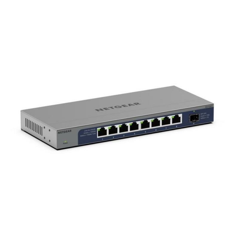 NETGEAR GS108X Non gestito L2 Gigabit Ethernet [10/100/1000] Grigio (8-PORT UNMA - Immagine 7
