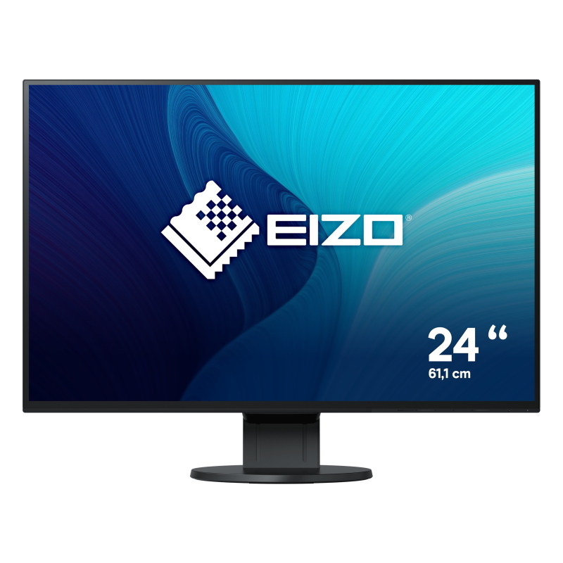 Eizo flexscan ev2456-bk led display 61,2 cm (24.1\) 1920 x 1200 pixel wuxga nero