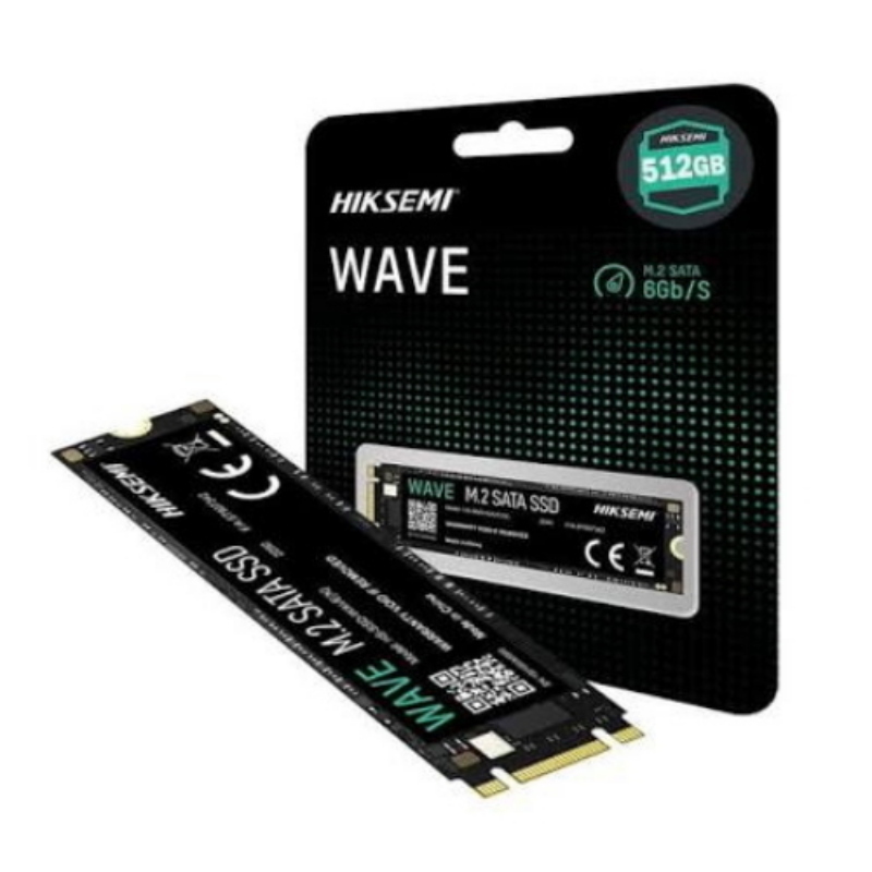 Ssd-solid state disk m.2(2280) nvme 512gb pcie3.0x4 hiksemi by hikvision hs-ssd-wave(p) read:2230mb/s write:2000mb/s