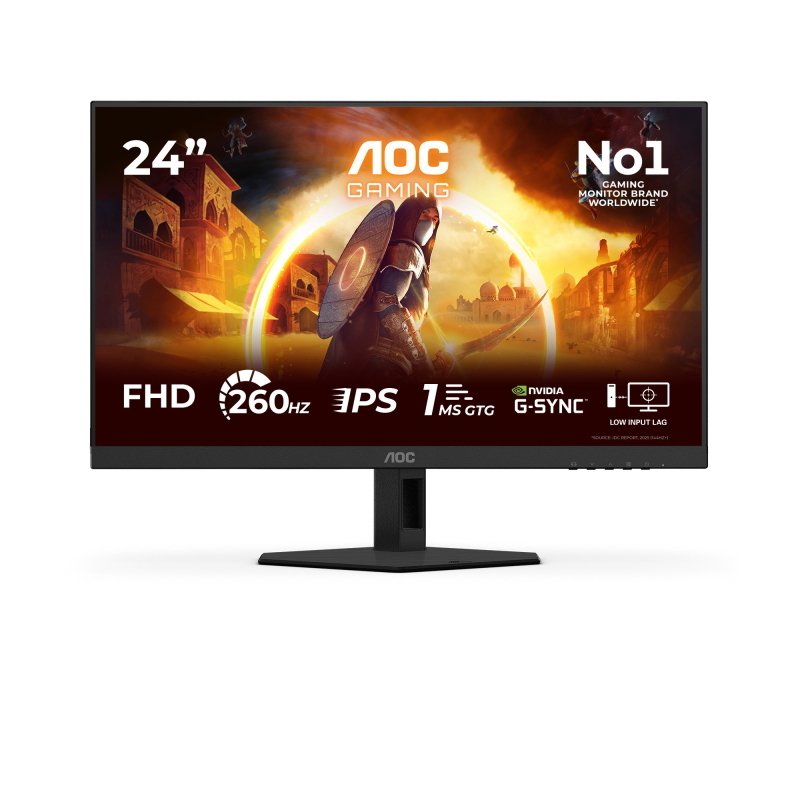 Aoc Nero/Rosso 24G4hre (1920 X 1080 Pixel, 23.80"), Monitor, - Immagine 7