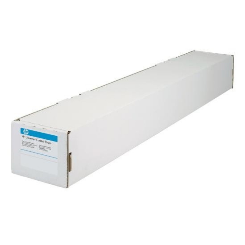 Hp Bianco Carta Per Plotter, Rotolo Di Carta Per Plotter 42" (90 G/M², 4570 Cm, 106.70 Cm) - Immagine 2