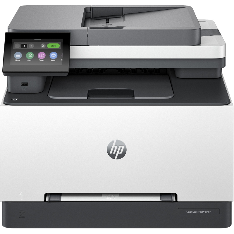 Hp color laserjet pro mfp 3302fdn, colore, stampante per piccole e medie imprese