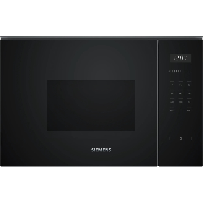 Siemens iq500 bf525lmb1 forno a microonde nero solo microonde da incasso 20 l 800 w