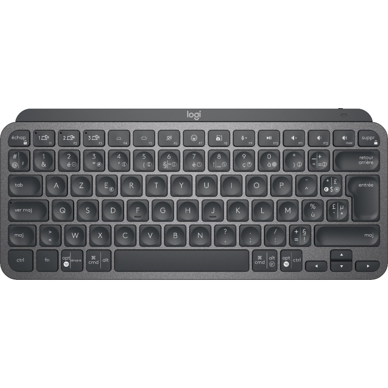 Logitech Grigio Mx Keys Mini (Fr, Senza Fili), Tastiera, - Immagine 4