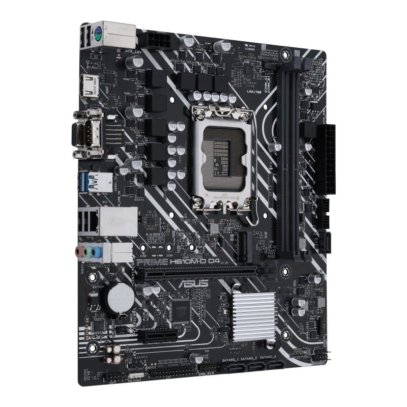 90MB1A00-M0EAY0 ASUS PRIME H610M-D D4 Intel H610 LGA 1700 micro AT - Immagine 10