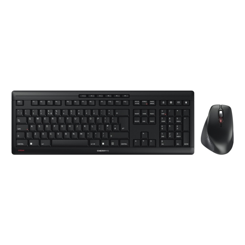 Stream desktop comfort layout us kit tastiera full-size (100%) + mouse 4000 dpi - Immagine 4