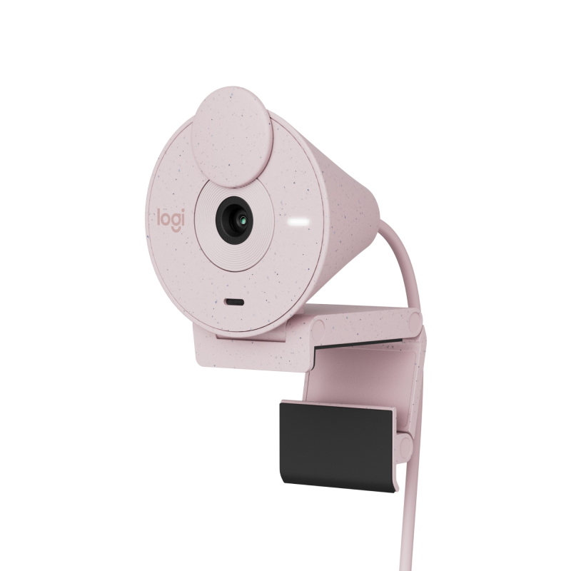 Logitech Rosa Webcam Full Hd Brio 300 In - Immagine 3