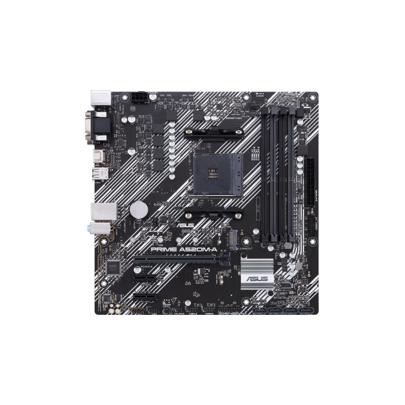 ASUS PRIME A520M-A II/CSM AMD A520 Socket AM4 micro ATX - Immagine 4