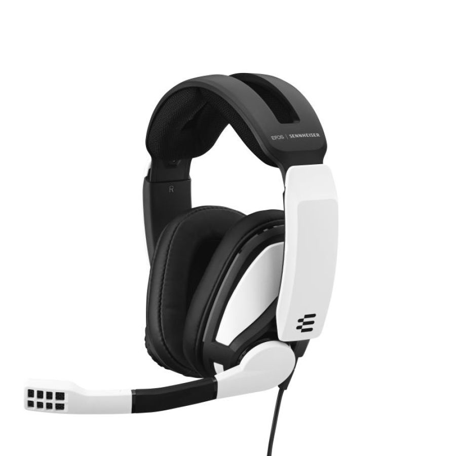 Sennheiser epos gsp 301 cuffie gaming con microfono jack 3.5 mm colore nero bianco