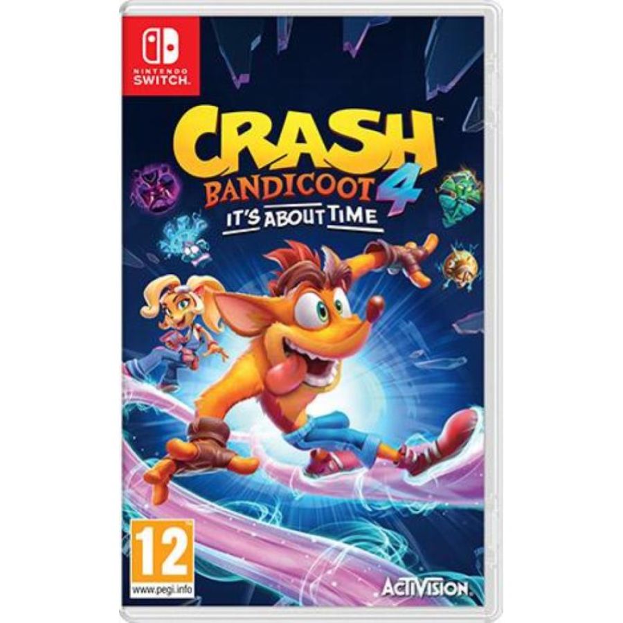 Activision blizzard crash bandicoot 4 it`s about time per nintendo switch