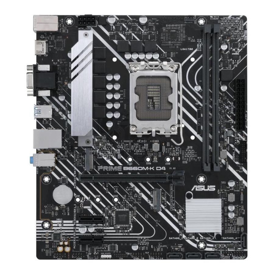 Asus prime b660m-k d4 intel b660 lga 1700 micro atx