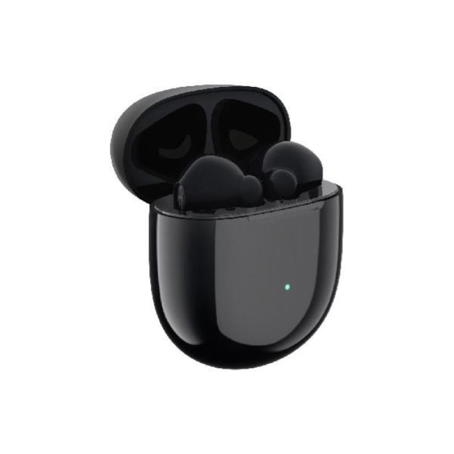 Tcl moveaudio auricolari bluetooth 5.0 con custodia di ricarica wireless nero