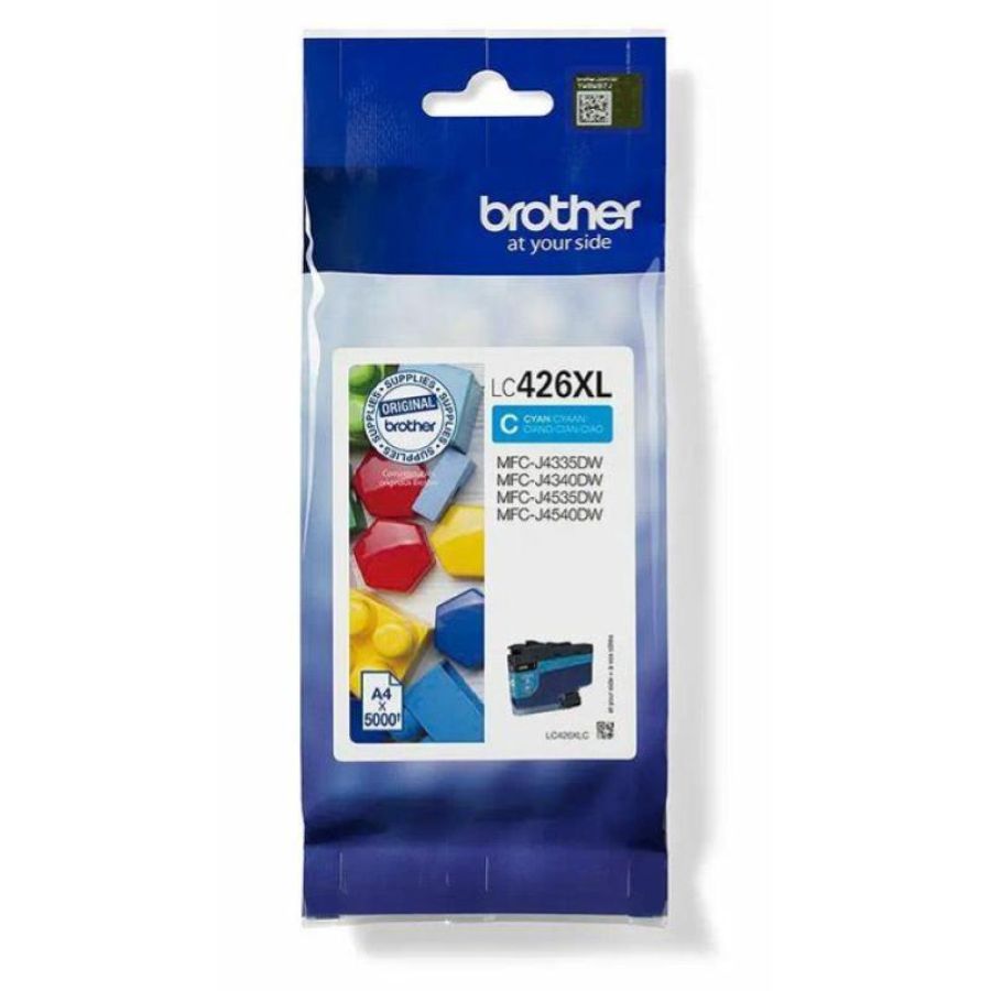 Brother lc426cxl cartuccia ink jet ciano alta capacita` per mfc-j4335dwxl, mfc-j4340dw, 4540dw 6.000 pagine