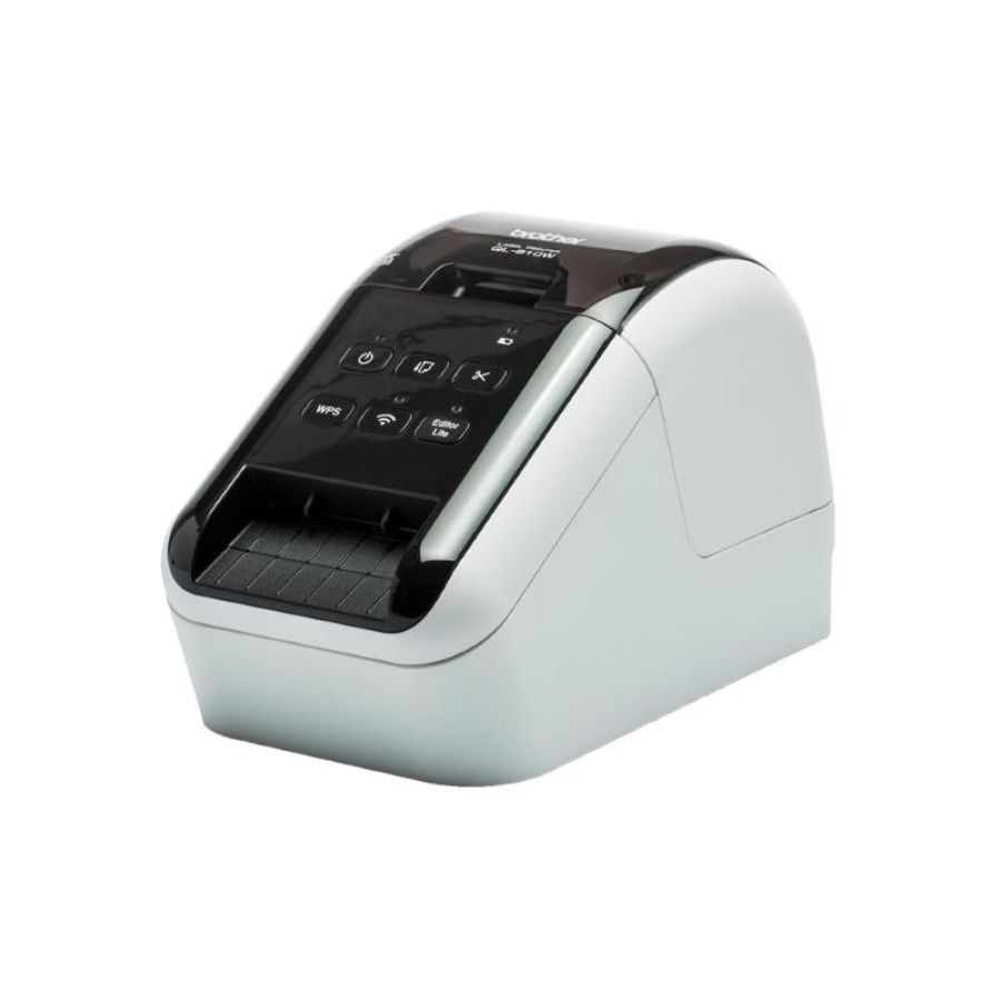 Brother ql810w stampante per etichette con wi-fi e airprint stampa a due colori rosso e nero