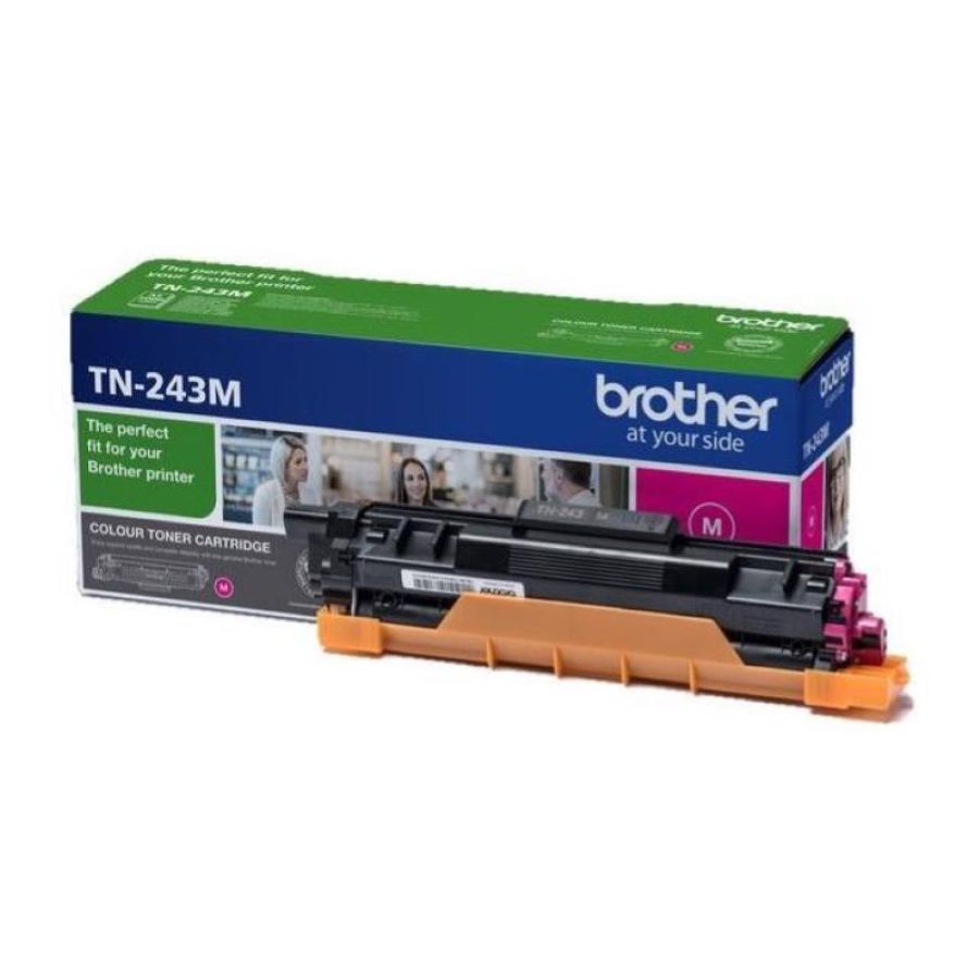 Brother tn-243m toner magenta 1.000 pag per hll3210cw / hll3230cdw / hll3270cdw / dcpl3550cdw / mfcl3730cdn / mfcl3750cdw / mfcl3770cdw