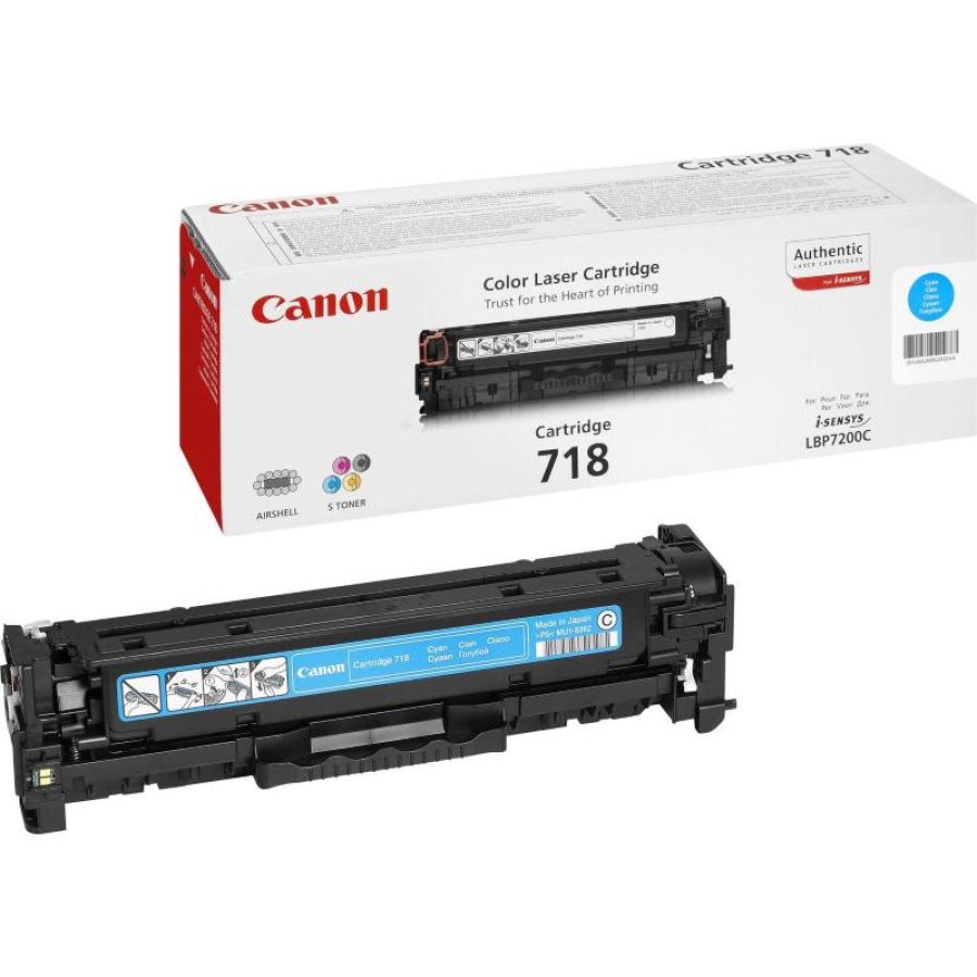 Canon 718 ciano 2661b002
