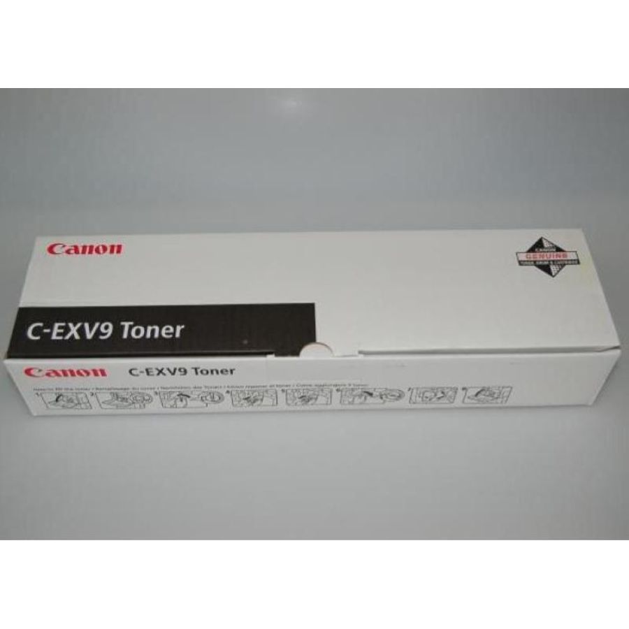 Canon c-exv 9 toner nero ir-3100c/3100cn/ir3170c/ir3170ci/ir2570c/ir2570ci (530 gr - 19.200 copie b/n - 23.000 copie colore)