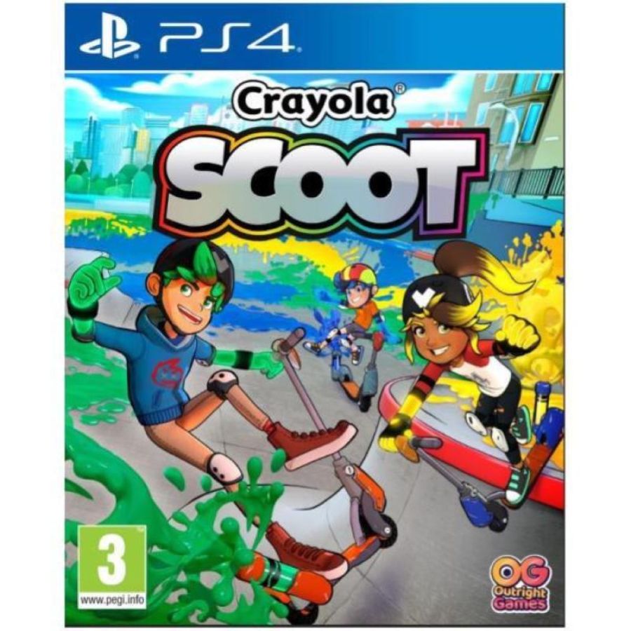 Namco ps4 crayola scoot