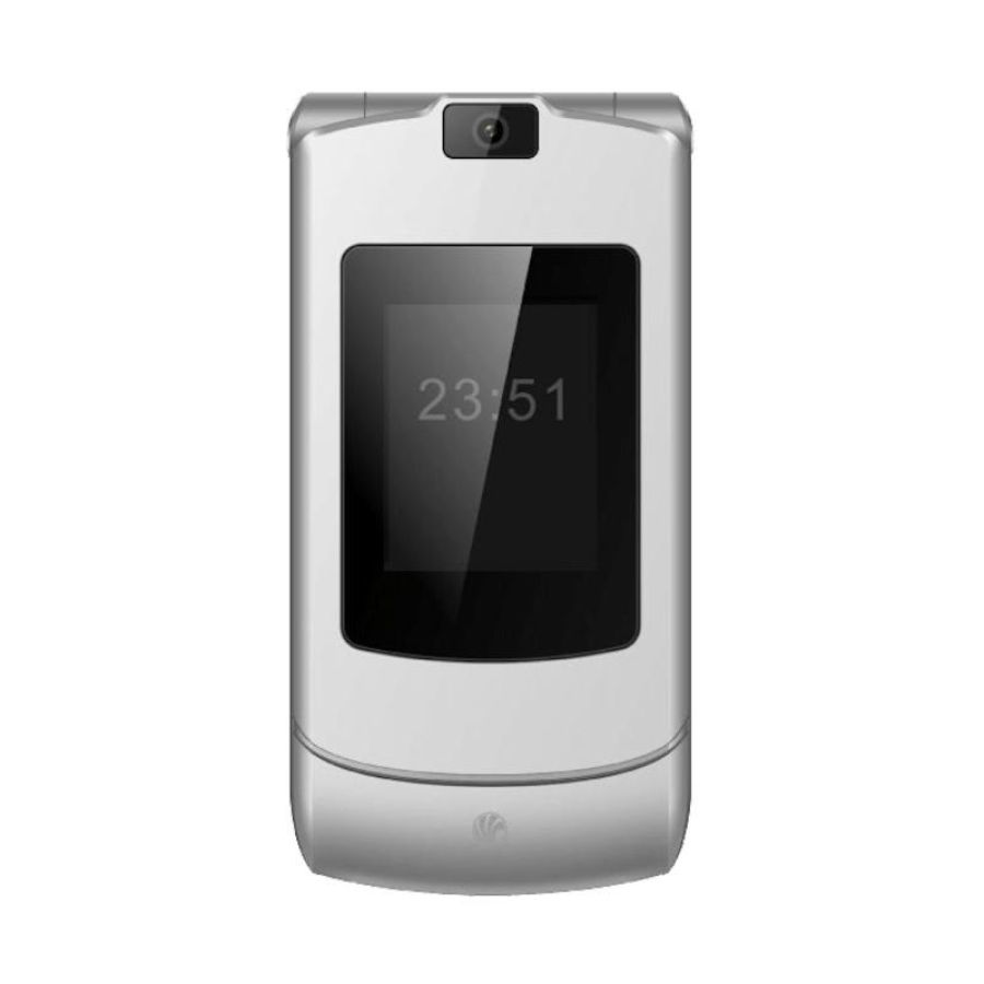 Ngm c3 dual sim 3g clamshell 2.4 display a colori radio fm mp3 bluetooth torcia italia silver