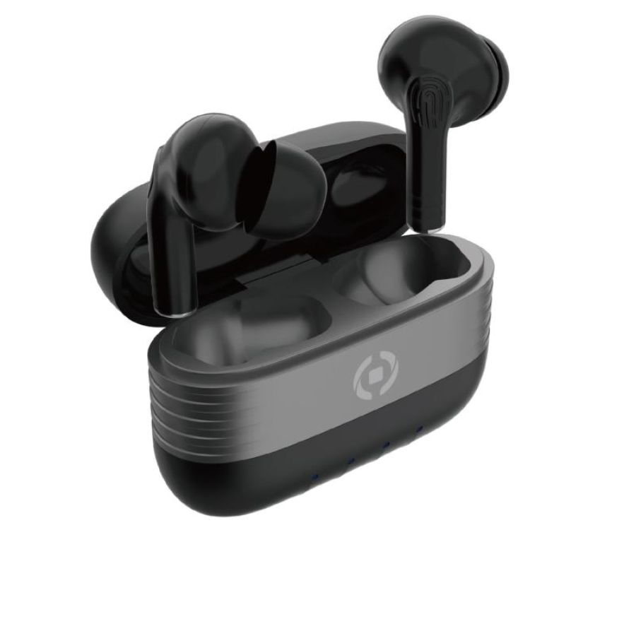 Celly true wireless auricolari bluetooth in ear slim black