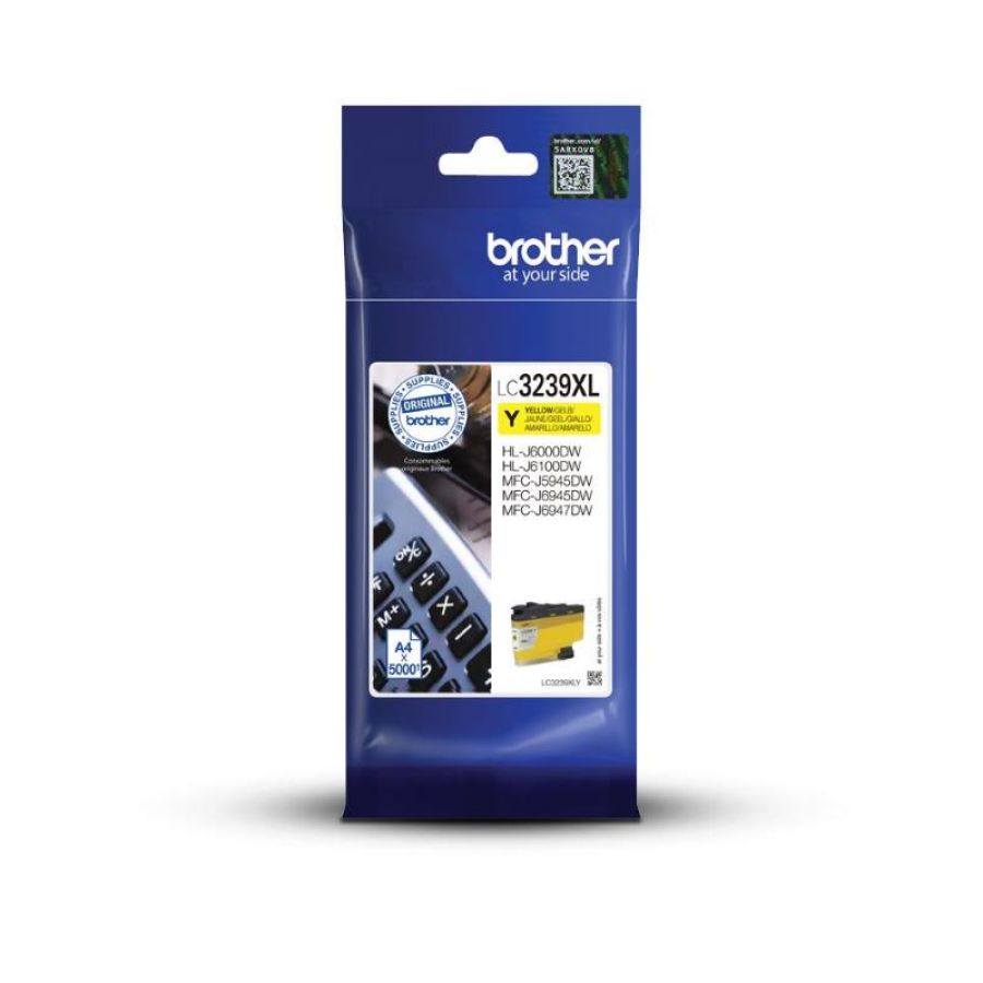 Brother lc-3239xly cartuccia 5.000 pag giallo