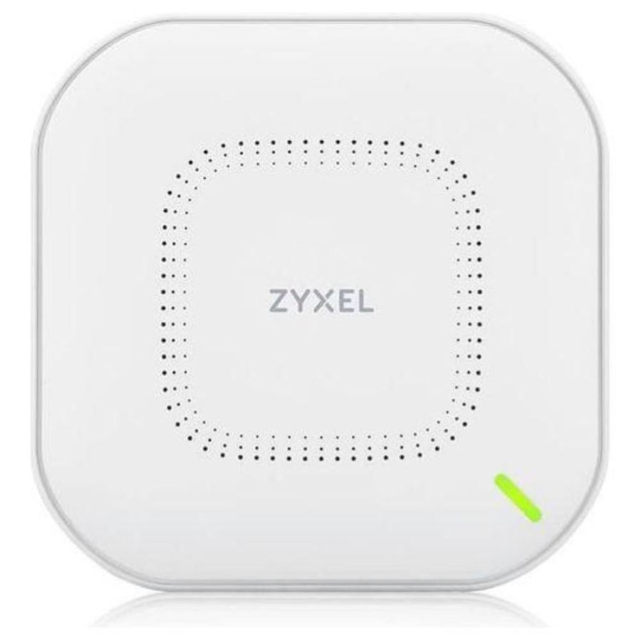 Zyxel nwa110ax-eu0102f access point wireless true wifi6 1,77gbps con cpu quad core e doppia antenna 2x2 mu-mimo