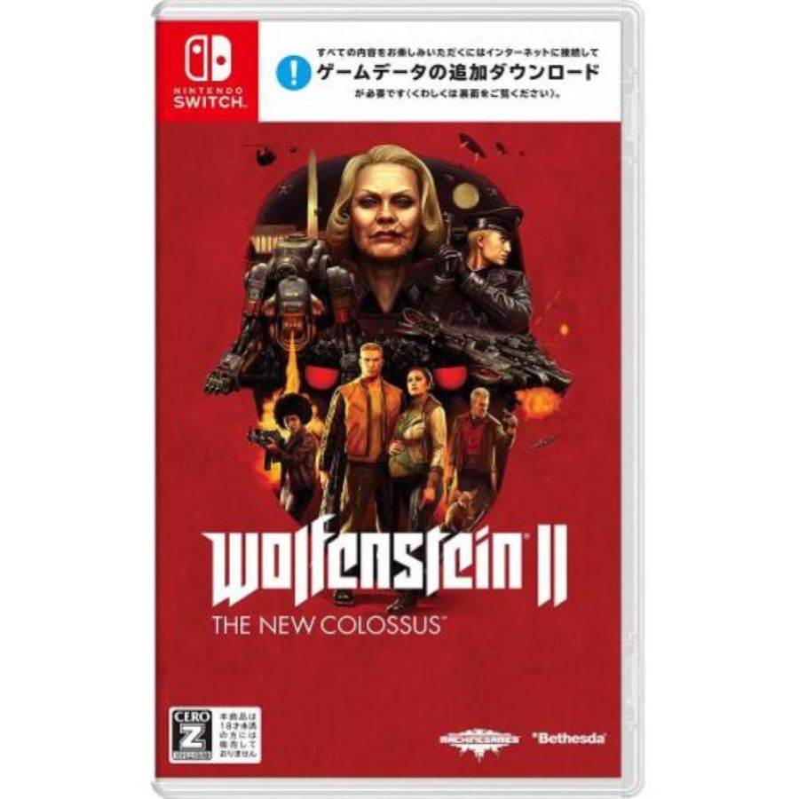 Nintendo switch wolfenstein 2: the new colossus
