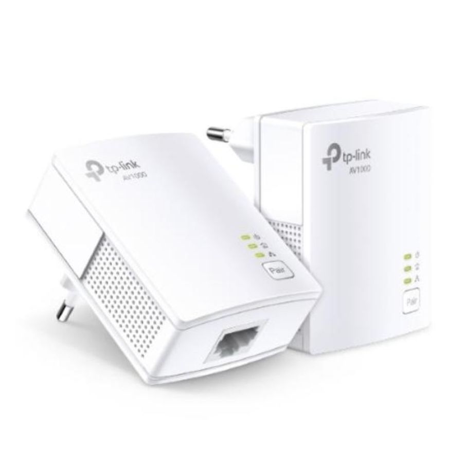 Tp-link tl-pa7017 kit powerline gigabit home plug 1.000mbps 2 pz