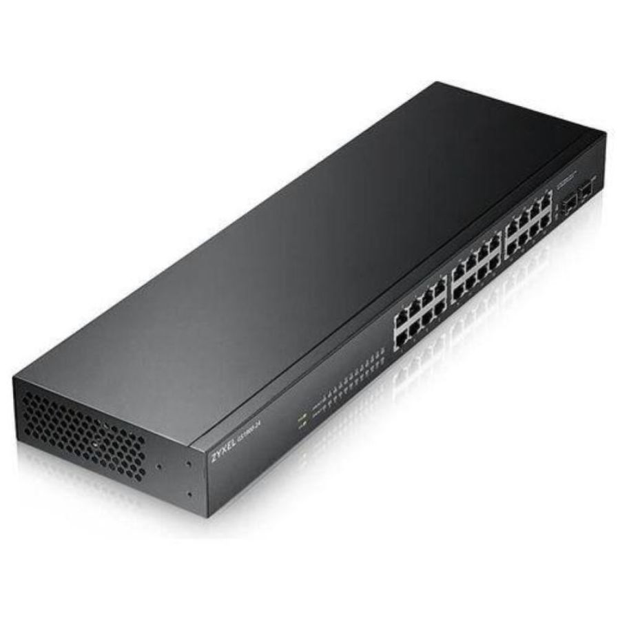 Zyxel gs-1900-24 v2 gestito l2 gigabit ethernet 10-100-1000 1u nero